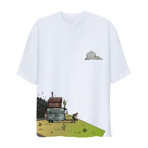 Caravan Design Oversize Unisex Tshirt