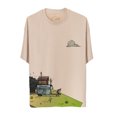 Caravan Design Oversize Unisex Tshirt