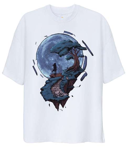 Moon Design Oversize Tshirt