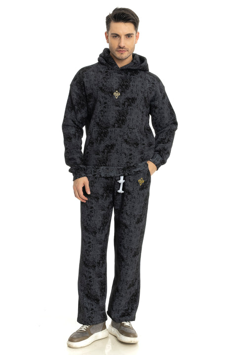 Digital Print Patterned Unisex Tracksuit