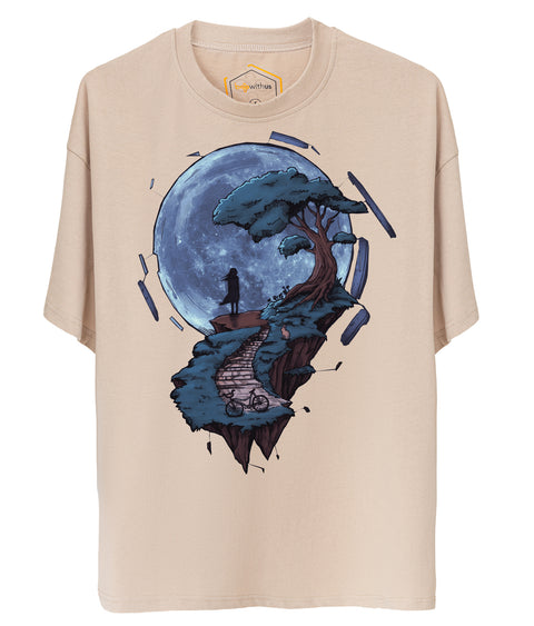 Moon Design Oversize Tshirt