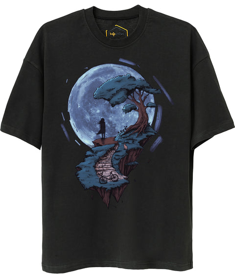 Moon Design Oversize Tshirt