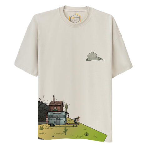 Caravan Design Oversize Unisex Tshirt