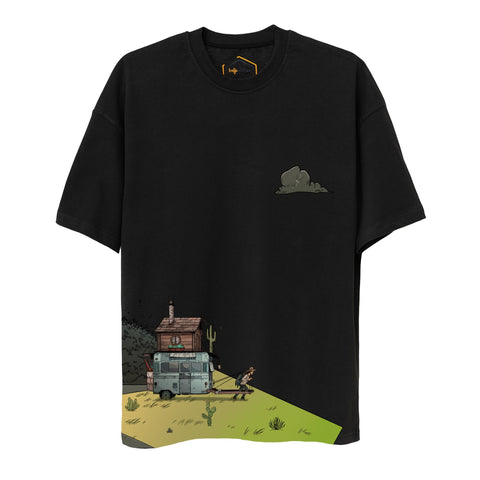 Caravan Design Oversize Unisex Tshirt