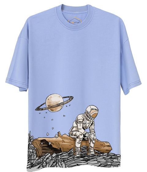 Astronaut Design Oversize Tshirt