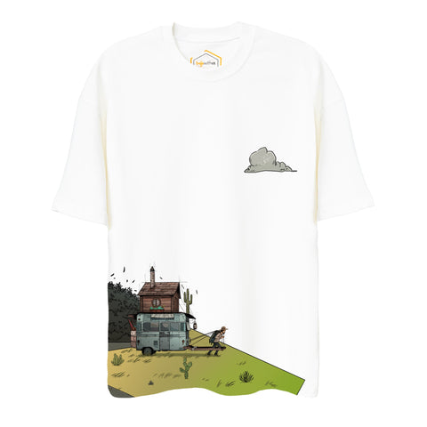 Caravan Design Oversize Unisex Tshirt