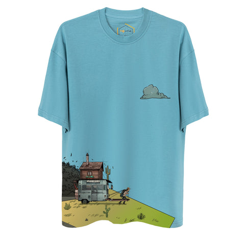 Caravan Design Oversize Unisex Tshirt