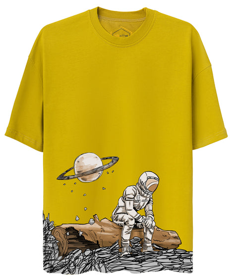 Astronaut Design Oversize Tshirt