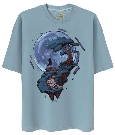 Moon Design Oversize Tshirt