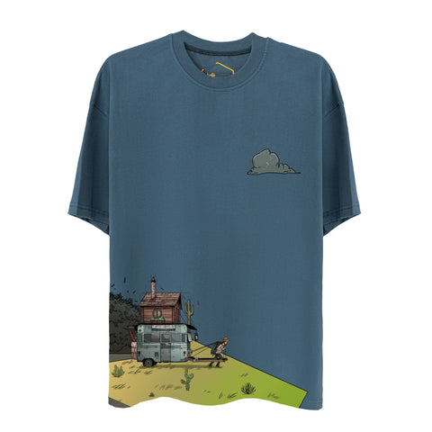 Caravan Design Oversize Unisex Tshirt