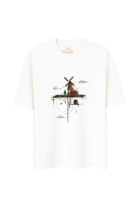 Windmill Unisex Oversize Tshirt