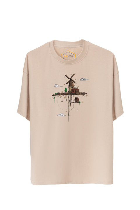 Windmill Unisex Oversize Tshirt