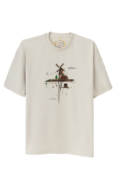 Windmill Unisex Oversize Tshirt