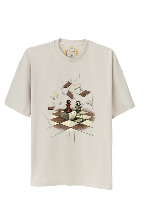 Chess Unisex Oversize Tshirt