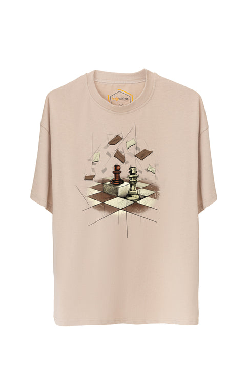 Chess Unisex Oversize Tshirt