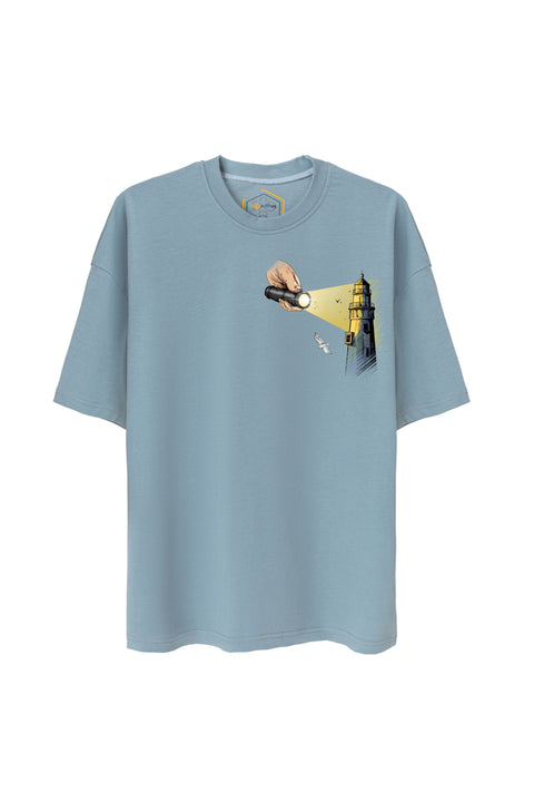 Lighthouse Unisex Oversize Tshirt