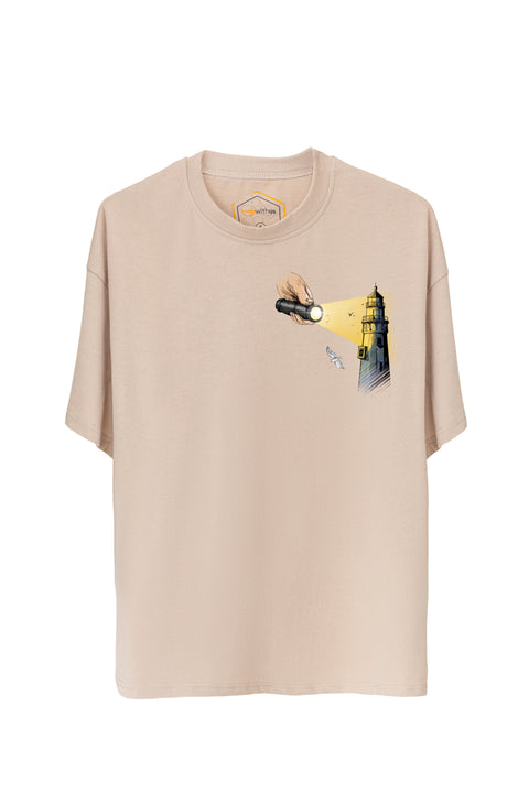 Lighthouse Unisex Oversize Tshirt