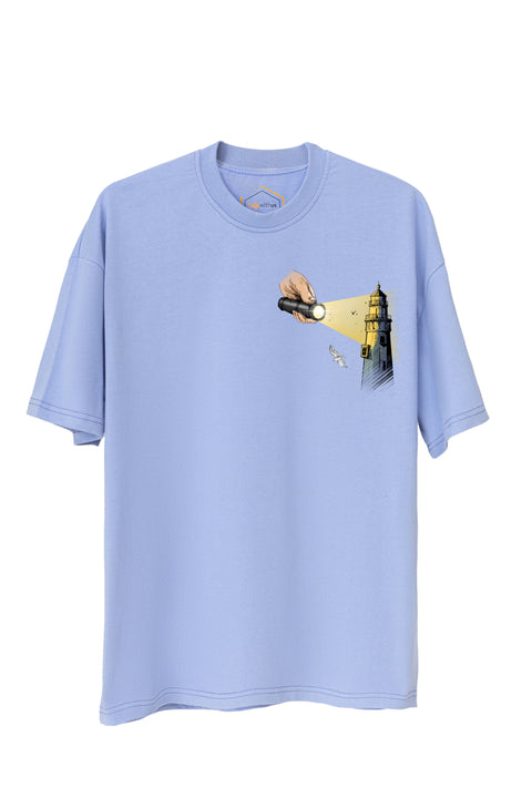 Lighthouse Unisex Oversize Tshirt