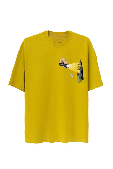 Lighthouse Unisex Oversize Tshirt