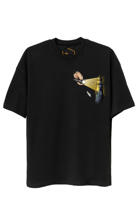 Lighthouse Unisex Oversize Tshirt