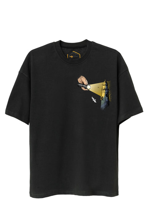 Lighthouse Unisex Oversize Tshirt